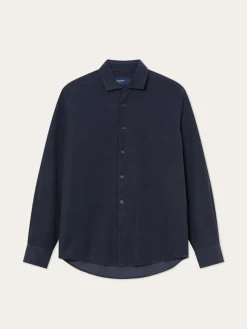 Clearance Regular Fit Baby Corduroy Shirt With Pigment-Dyed Finish Camisas Casuais