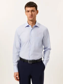 Best Regular Fit Formal End-on-end Shirt in 100% Cotton Camisas Clássicas|Camisas Clássicas