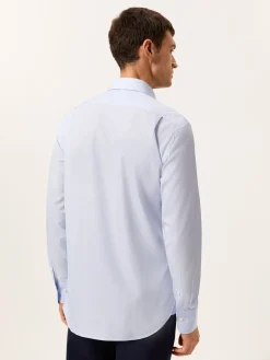 Best Regular Fit Formal End-on-end Shirt in 100% Cotton Camisas Clássicas|Camisas Clássicas