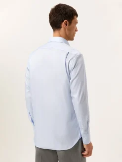 Clearance Regular Fit Formal Oxford Shirt in 100% Cotton Camisas Clássicas|Camisas Clássicas