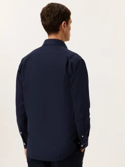 Clearance Regular Fit Garment Dye Open Oxford Shirt in Comfort Cotton Camisas Casuais|Camisas Casuais
