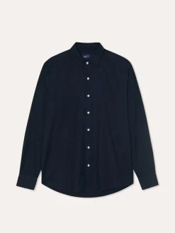 Clearance Regular Fit Garment Dye Open Oxford Shirt in Comfort Cotton Camisas Casuais|Camisas Casuais