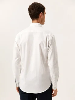 New Regular Fit Oxford Shirt in Comfort Cotton Camisas Casuais|Camisas Casuais