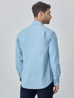 Best Regular fit poplin over dye shirt Camisas Casuais