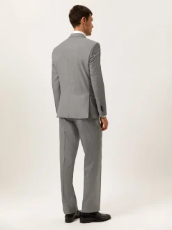 New Regular Fit Sharkskin suit in 100% Wool Fatos|Fatos