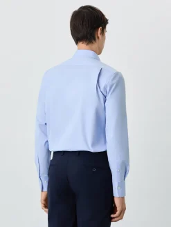 Clearance Regular Fit Shirt With Oxford Collar In Cotton Blend Camisas Clássicas