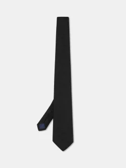 Discount Semi Plain Tie 100% Silk 8cm Gravatas