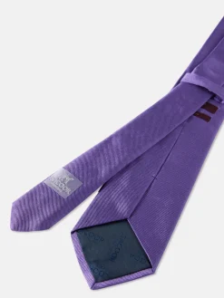 Discount Semi Plain Tie 100% Silk 8cm Gravatas