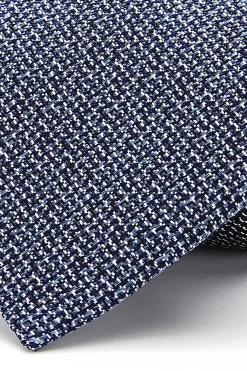 Online Semi Plain Tie 100% Silk 8cm Gravatas