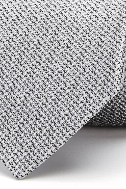 Online Semi Plain Tie 100% Silk 8cm Gravatas