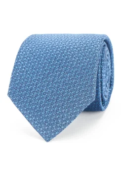 Semi Plain Tie 100% Silk 8cm Gravatas