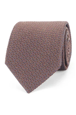 Semi Plain Tie 100% Silk 8cm Gravatas