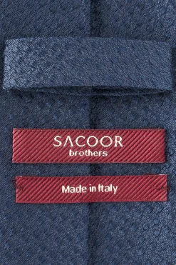 Semi Plain Tie 100% Silk 8cm Gravatas