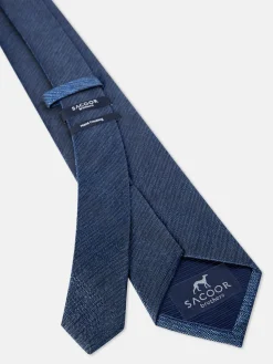 New Semi Plain Tie 100% Silk 7,5cm Gravatas