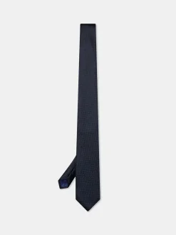 Sale Semi Plain Tie 100% Silk 7,5cm Gravatas