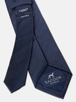 Discount Semi Plain Tie 100% Silk 7,5cm Gravatas