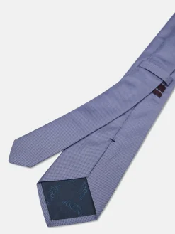 Online Semi Plain Tie 100% Silk 8cm Gravatas