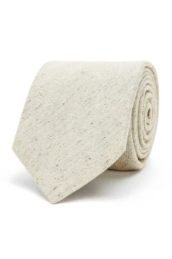 Clearance Semi Plain Tie 100% Silk 8cm Gravatas