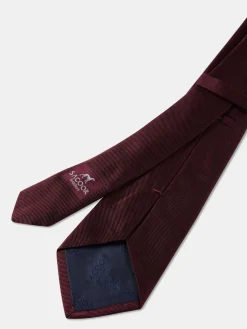 Discount Semi Plain Tie 100% Silk 8cm Gravatas