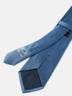 Discount Semi Plain Tie 100% Silk 8cm Gravatas