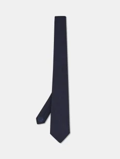Discount Semi Plain Tie 100% Silk 8cm Gravatas