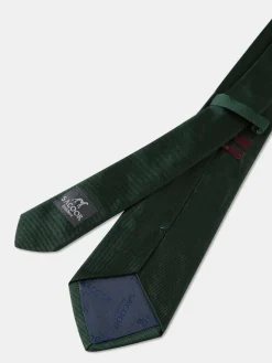 Discount Semi Plain Tie 100% Silk 8cm Gravatas