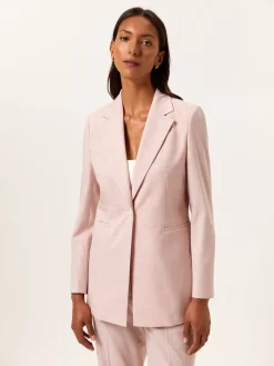 Online Single-Breasted Suit Blazer In Viscose Blend MULHER Blazers|Fatos