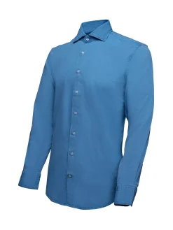 Clearance Slim Fit Casual Denim Shirt in 100% Cotton Camisas Casuais|Camisas Casuais