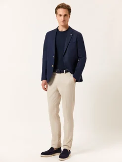 Hot Slim Fit Casual Trousers in Comfort Cotton Calças Casuais|Calças Casuais