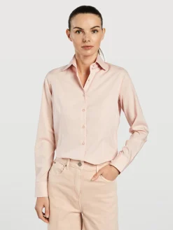 Best Slim Fit Classic Shirt MULHER Camisas