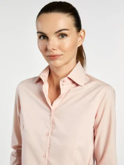 Best Slim Fit Classic Shirt MULHER Camisas