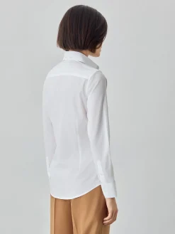 Best Slim Fit Classic Shirt MULHER Camisas