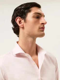Online Slim Fit Cotton Stretch Travel Shirt With Dublin Collar Camisas Clássicas