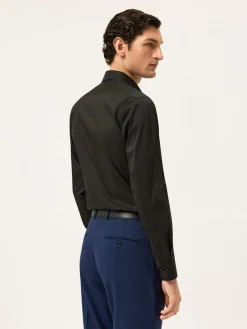 Online Slim Fit Cotton Stretch Travel Shirt With Dublin Collar Camisas Clássicas