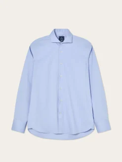 Online Slim Fit Cotton Stretch Travel Shirt With Dublin Collar Camisas Clássicas