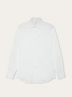 Hot Slim Fit Dobby Formal Shirt With Oxford Collar Camisas Clássicas