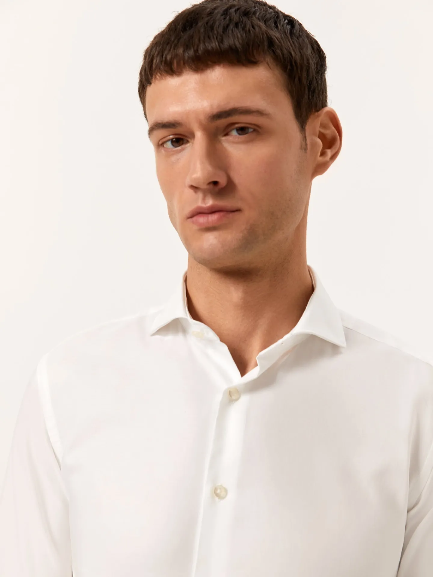 Sale Slim Fit Formal Oxford Shirt in 100% Cotton Camisas Clássicas|Camisas Clássicas