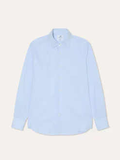 Online Slim Fit Formal Oxford Shirt in 100% Cotton Camisas Clássicas|Camisas Clássicas