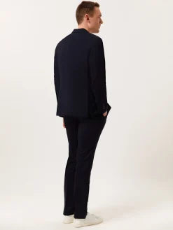Discount Slim Fit Herringbone Suit in Performance Wool Fatos