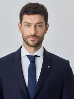 New Slim fit k-easy plain poplin comfort shirt Camisas Clássicas