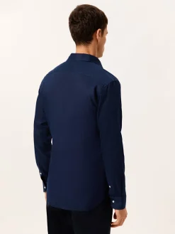 Best Slim Fit Open Shirt in 100% Linen Camisas Casuais|Camisas Casuais