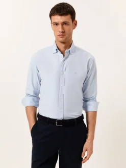 Sale Slim Fit Oxford Shirt in Comfort Cotton Camisas Casuais|Camisas Casuais