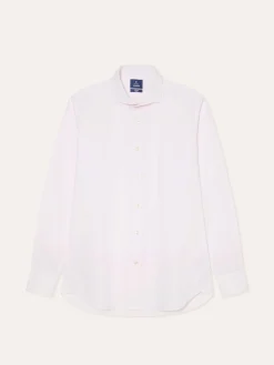 Slim Fit Performance Poplin Shirt with Dublin Collar Camisas Clássicas