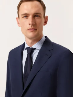 Online Slim Fit Performance Striped Shirt with Dublin Collar Camisas Clássicas