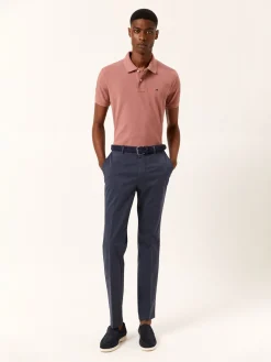 Outlet Slim fit piqué polo shirt Polos