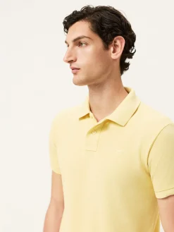 New Slim fit piqué polo shirt Garment Dye Edition Polos