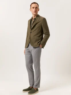 Best Slim Fit Piquet Structure Garment Dye Shirt with Open Collar Camisas Casuais