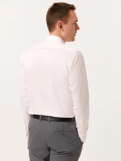 Hot Slim Fit Striped Shirt with Dublin Collar Camisas Clássicas