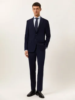 Outlet Slim Fit Suit in High-performance Wool Fatos|Fatos