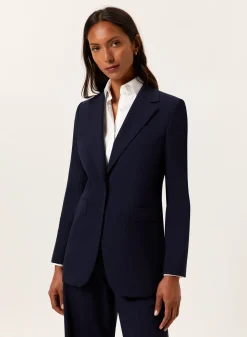 Outlet Slim Fit Suit in High-performance Wool MULHER Fatos